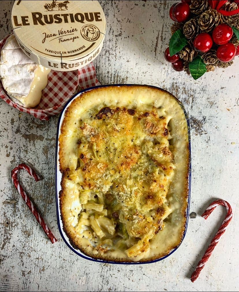 Camembert, Pancetta and Leek Macaroni Cheese